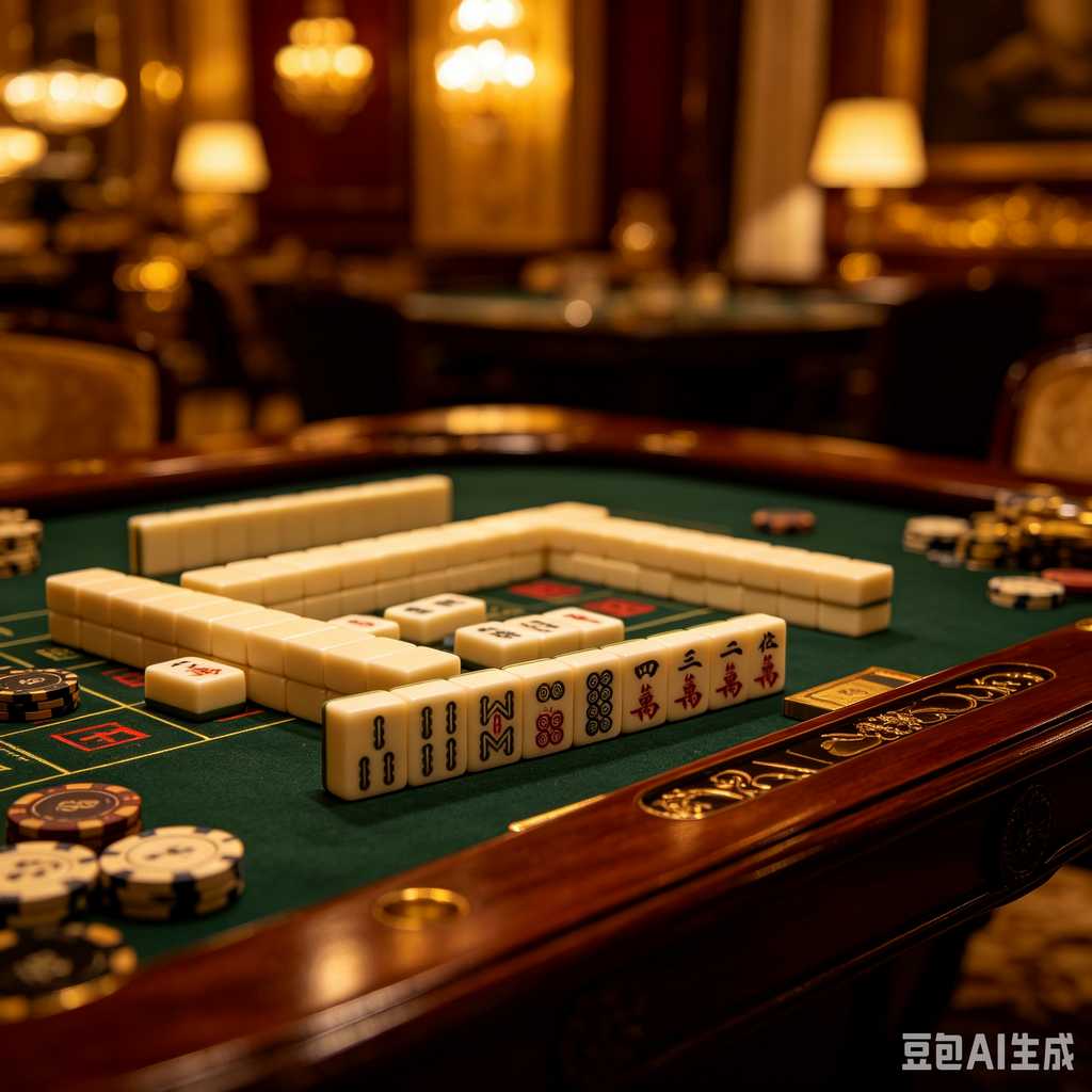 black luxury mahjong set